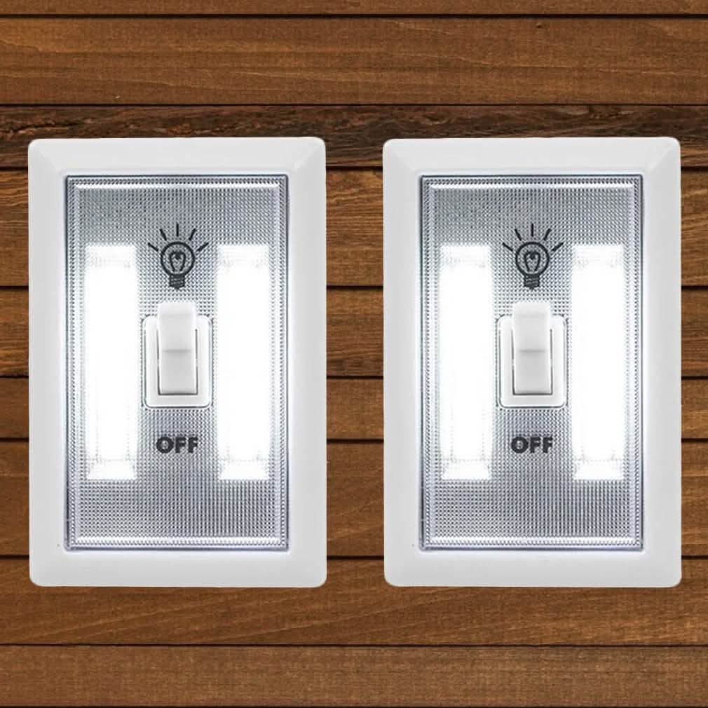 2-Pack: Ultra Bright, LED Light Switch, Stick Anywhere DailySale