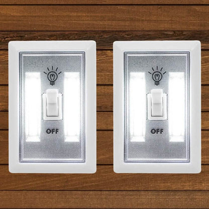 2-Pack: Ultra Bright, LED Light Switch, Stick Anywhere DailySale