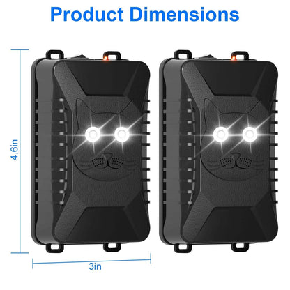 2-Pack: Under Hood Ultrasonic Repellent with 3 Power Supplies DailySale