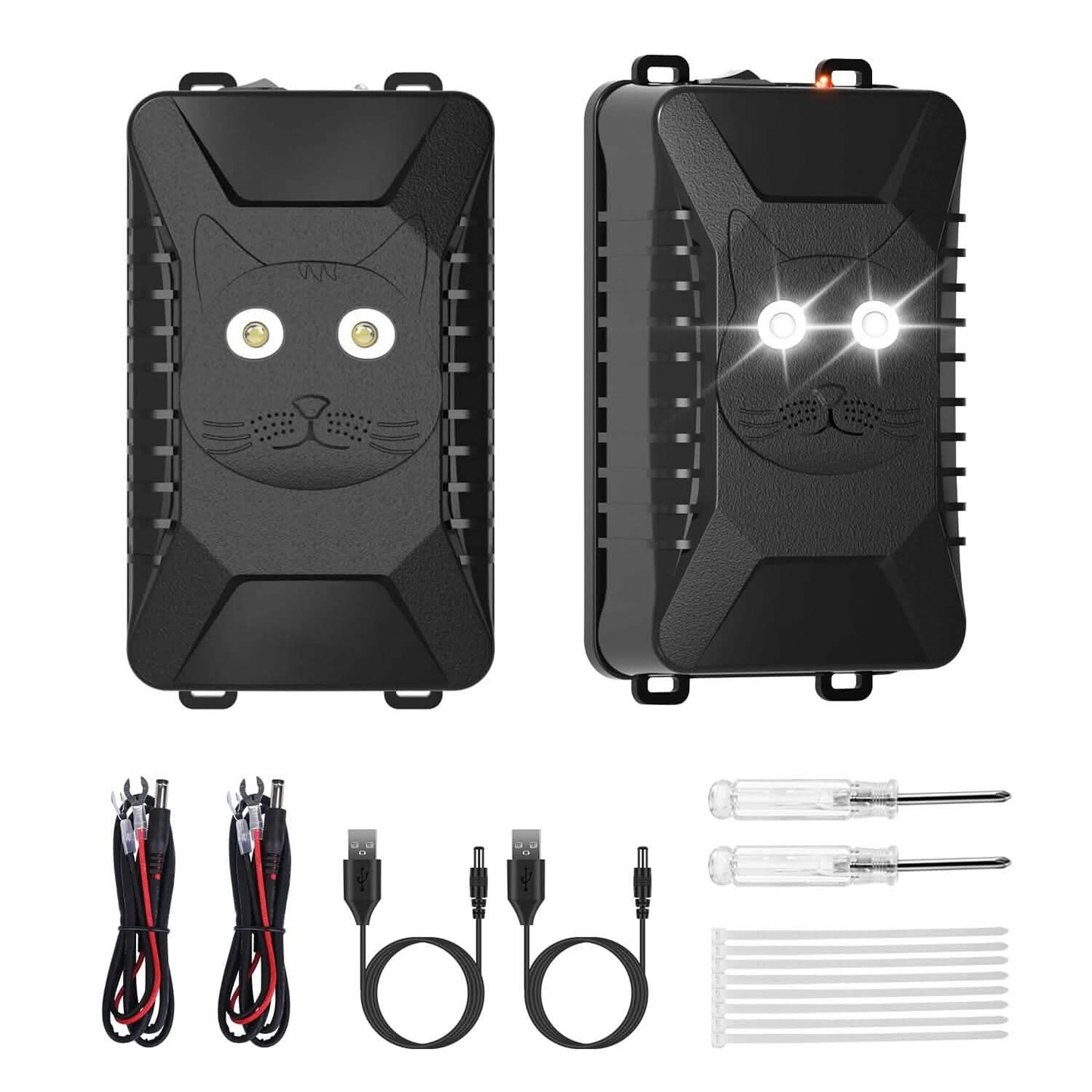 2-Pack: Under Hood Ultrasonic Repellent with 3 Power Supplies DailySale