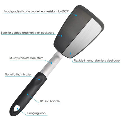 2-Pack: Unicook Flexible Silicone Spatula DailySale