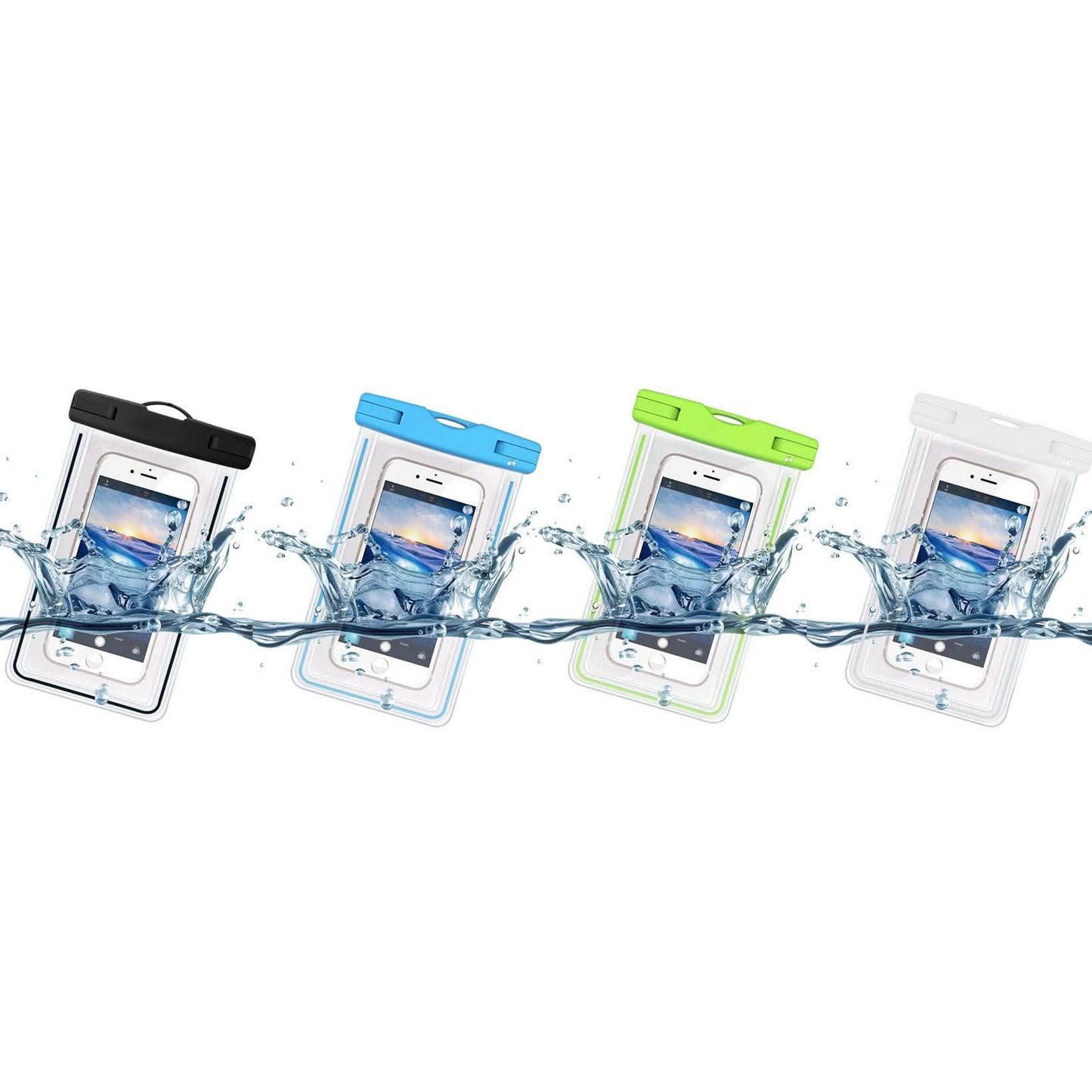 2-Pack: Universal Cell Phone Waterproof Dry Bag Case DailySale
