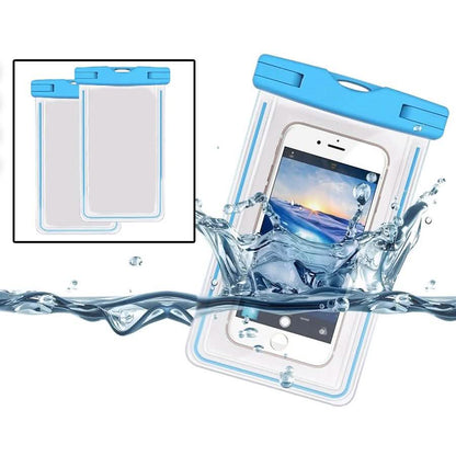 2-Pack: Universal Cell Phone Waterproof Dry Bag Case DailySale
