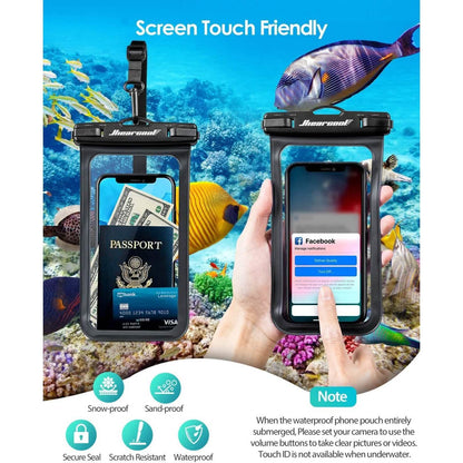 2-Pack: Universal Mobile Phone Waterproof Case DailySale