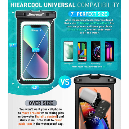 2-Pack: Universal Mobile Phone Waterproof Case DailySale