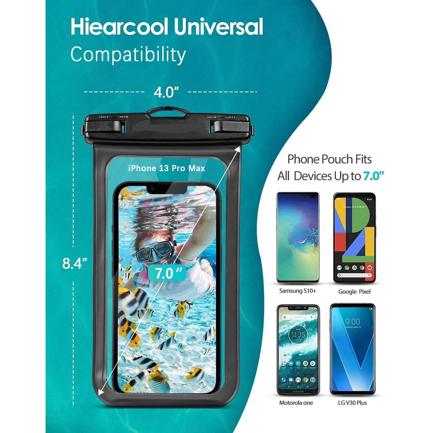 2-Pack: Universal Mobile Phone Waterproof Case DailySale