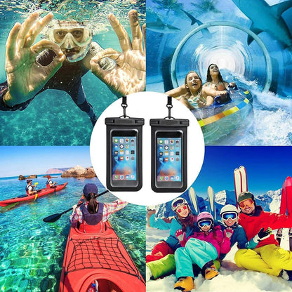 2-Pack: Universal Mobile Phone Waterproof Case DailySale
