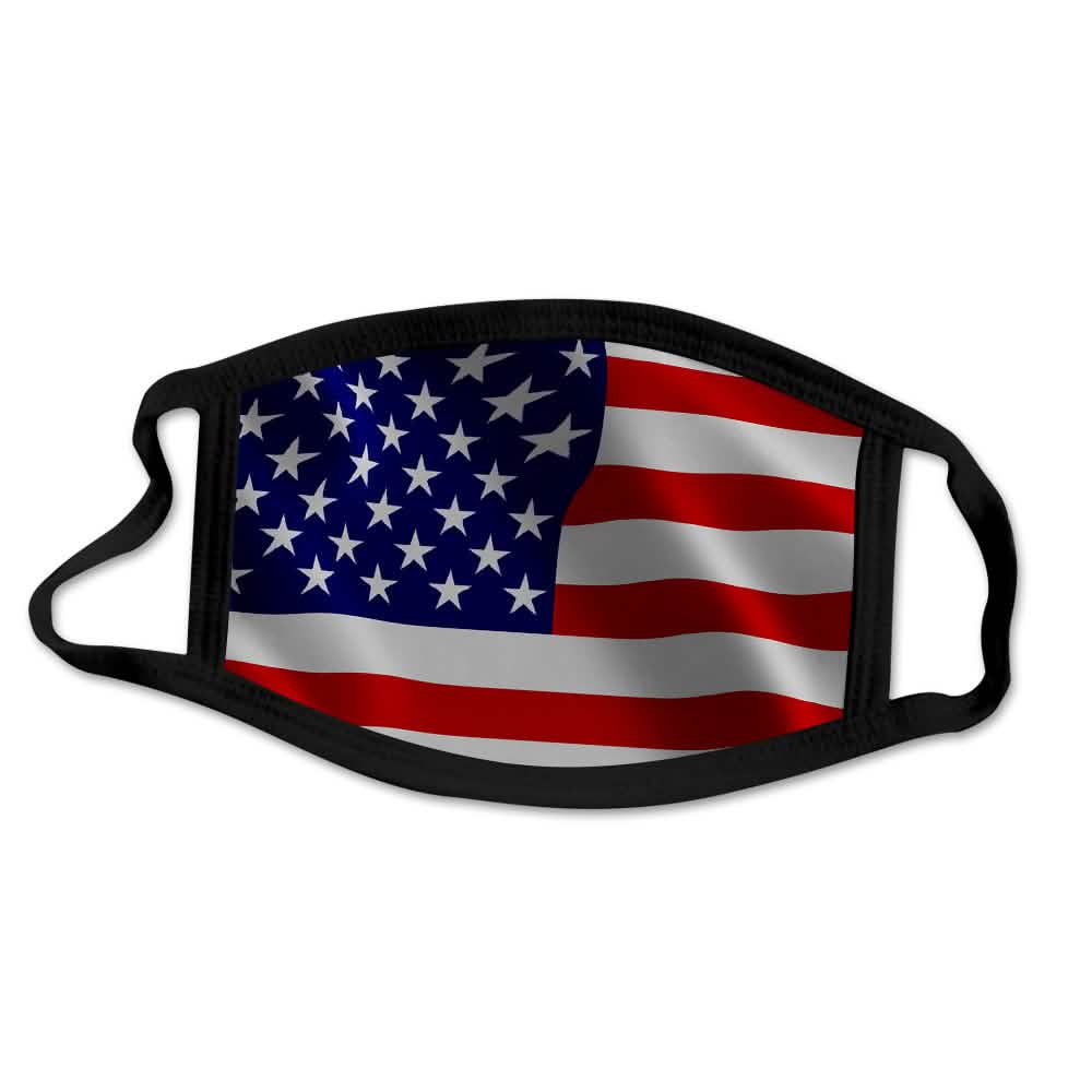 2-Pack: USA American Flag Reusable Washable Mask DailySale