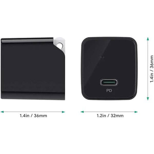 2-Pack: USB C Charger Minima 20W Fast Type C Wall Charger DailySale