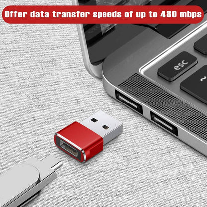 2-Pack: USB C Female to USB Male Adapter DailySale