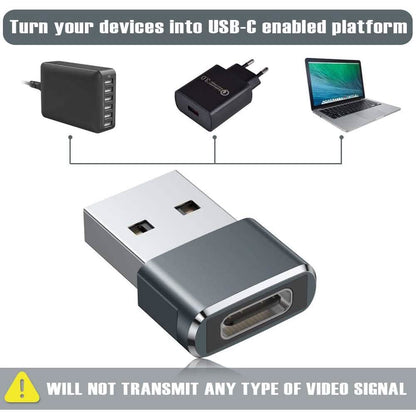 2-Pack: USB C Female to USB Male Adapter DailySale