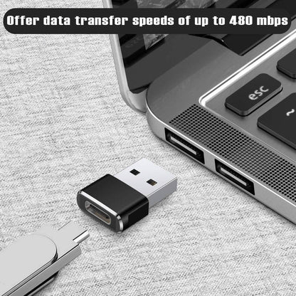 2-Pack: USB C Female to USB Male Adapter DailySale