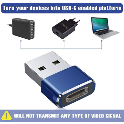 2-Pack: USB C Female to USB Male Adapter DailySale