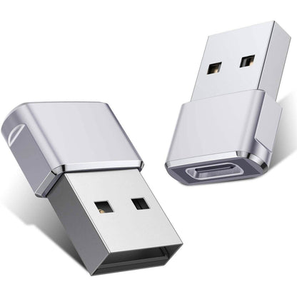2-Pack: USB C Female to USB Male Adapter DailySale
