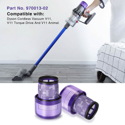 2-Pack: Vacuum Filter Replacement Suit for Dyson V11 Series DailySale