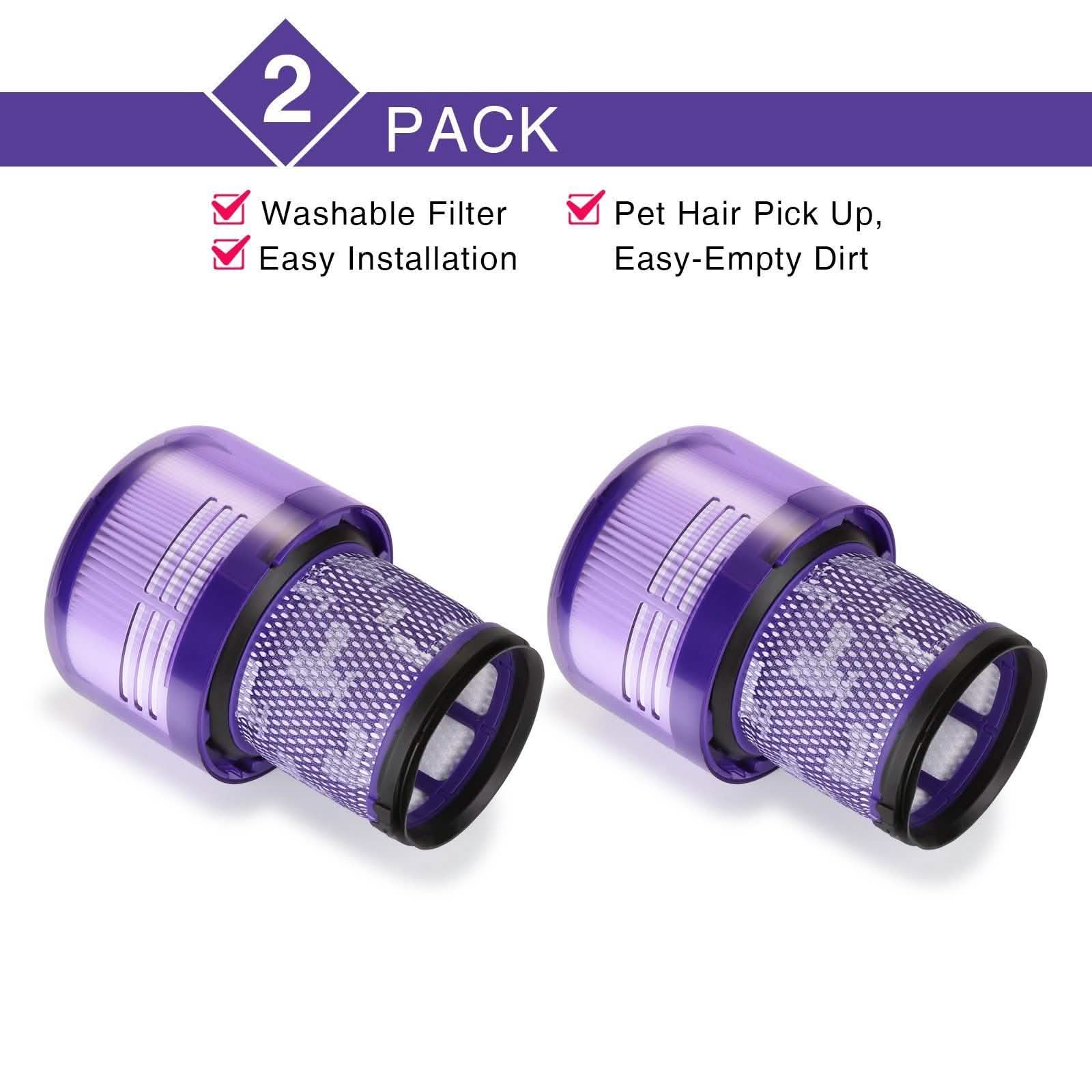 2-Pack: Vacuum Filter Replacement Suit for Dyson V11 Series DailySale