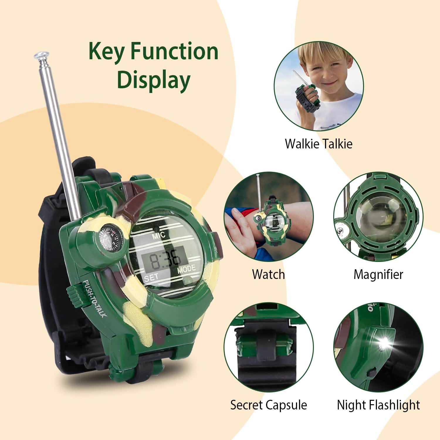 2-Pack: Walkie Talkies Watches Toy DailySale