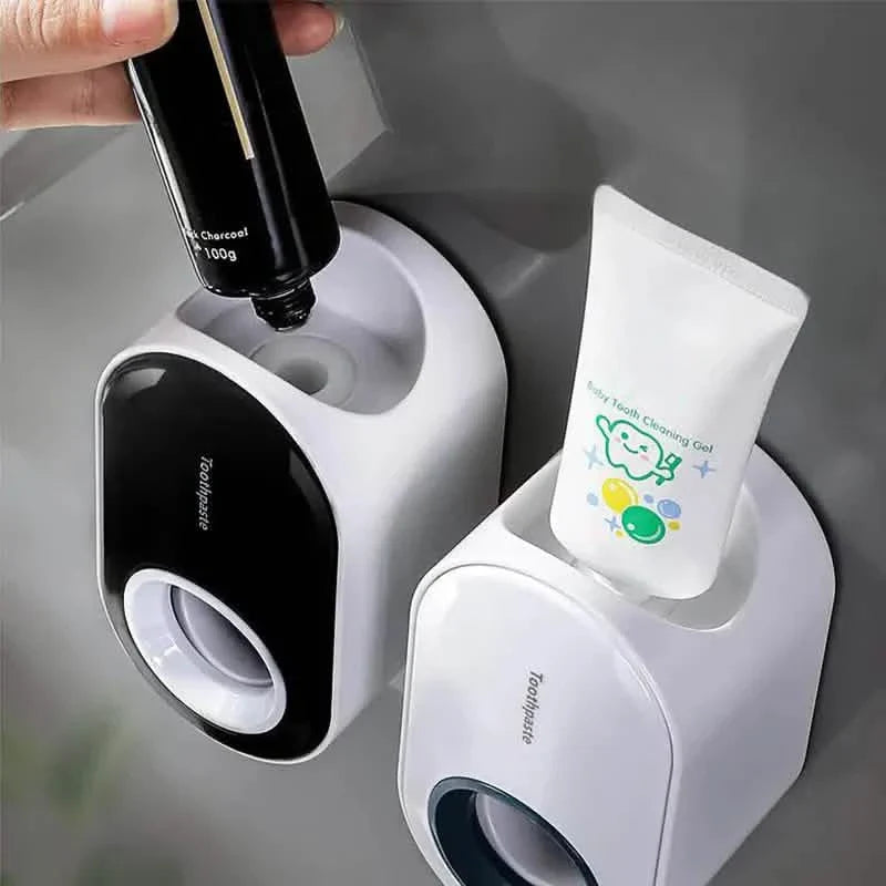 2-Pack:  Wall-Mounted Automatic Toothpaste Dispenser DailySale