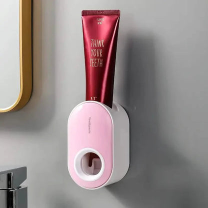 2-Pack:  Wall-Mounted Automatic Toothpaste Dispenser DailySale