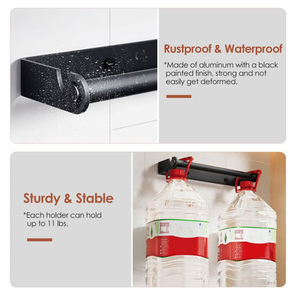 2-Pack: Wall Mounted Paper Towel Holder Under Cabinet DailySale