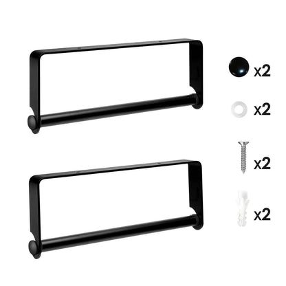 2-Pack: Wall Mounted Paper Towel Holder Under Cabinet DailySale