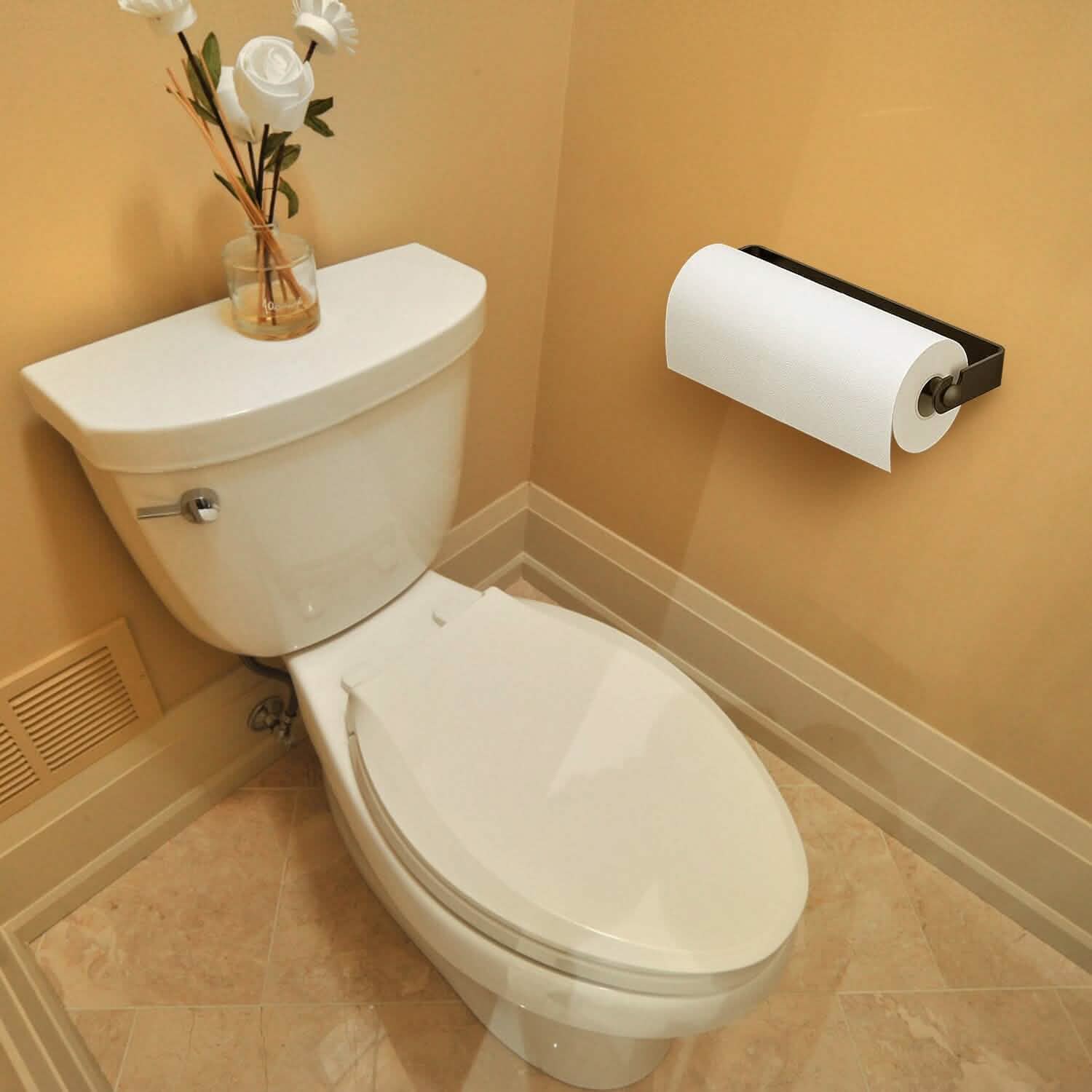 2-Pack: Wall Mounted Paper Towel Holder Under Cabinet DailySale
