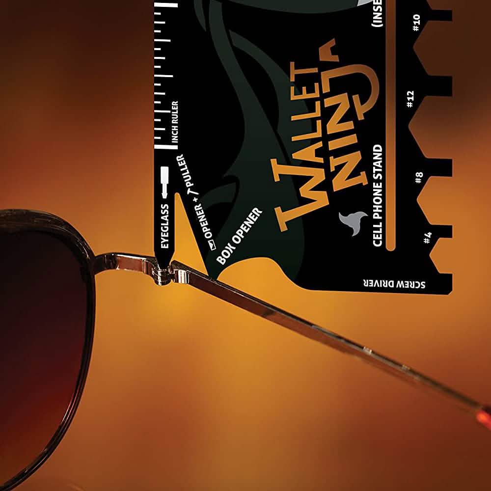 2-Pack: Wallet Ninja 18-in-1 Credit Card Sized Multi-tool DailySale
