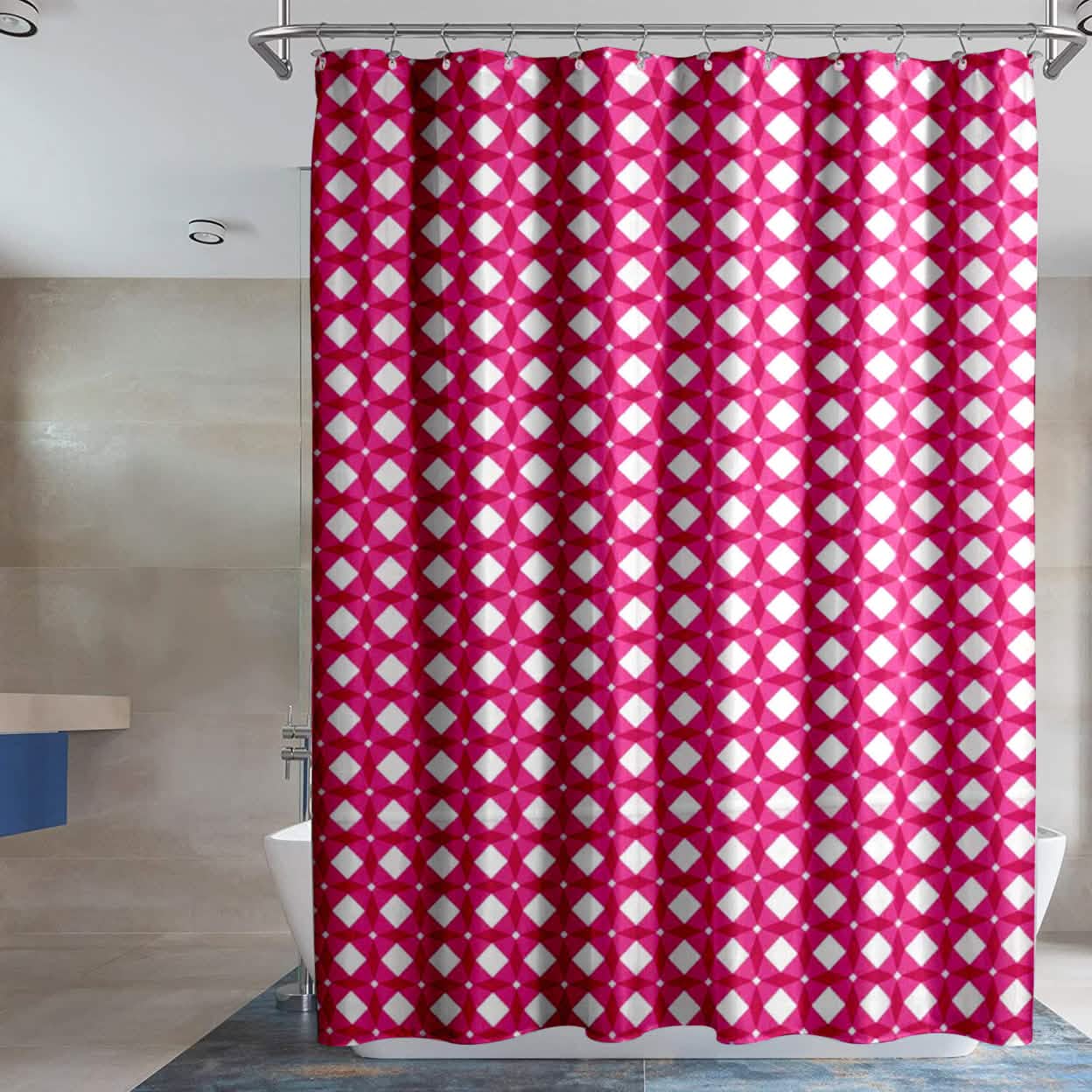 2-Pack: Water-Proof Printed Peva Shower Curtain DailySale