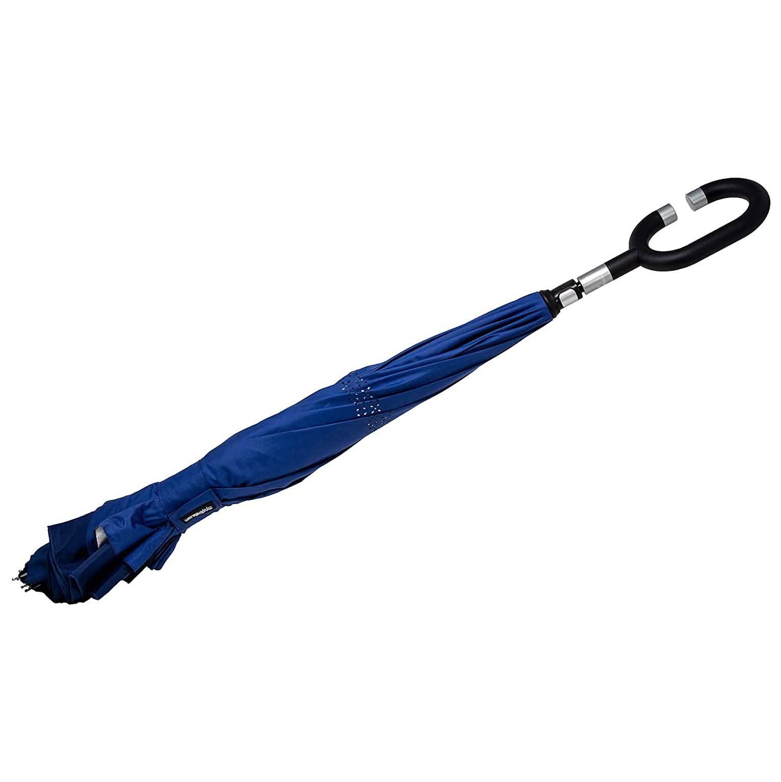 2-Pack: Waterproof and Windproof Reverse Umbrella with Automatic Close DailySale