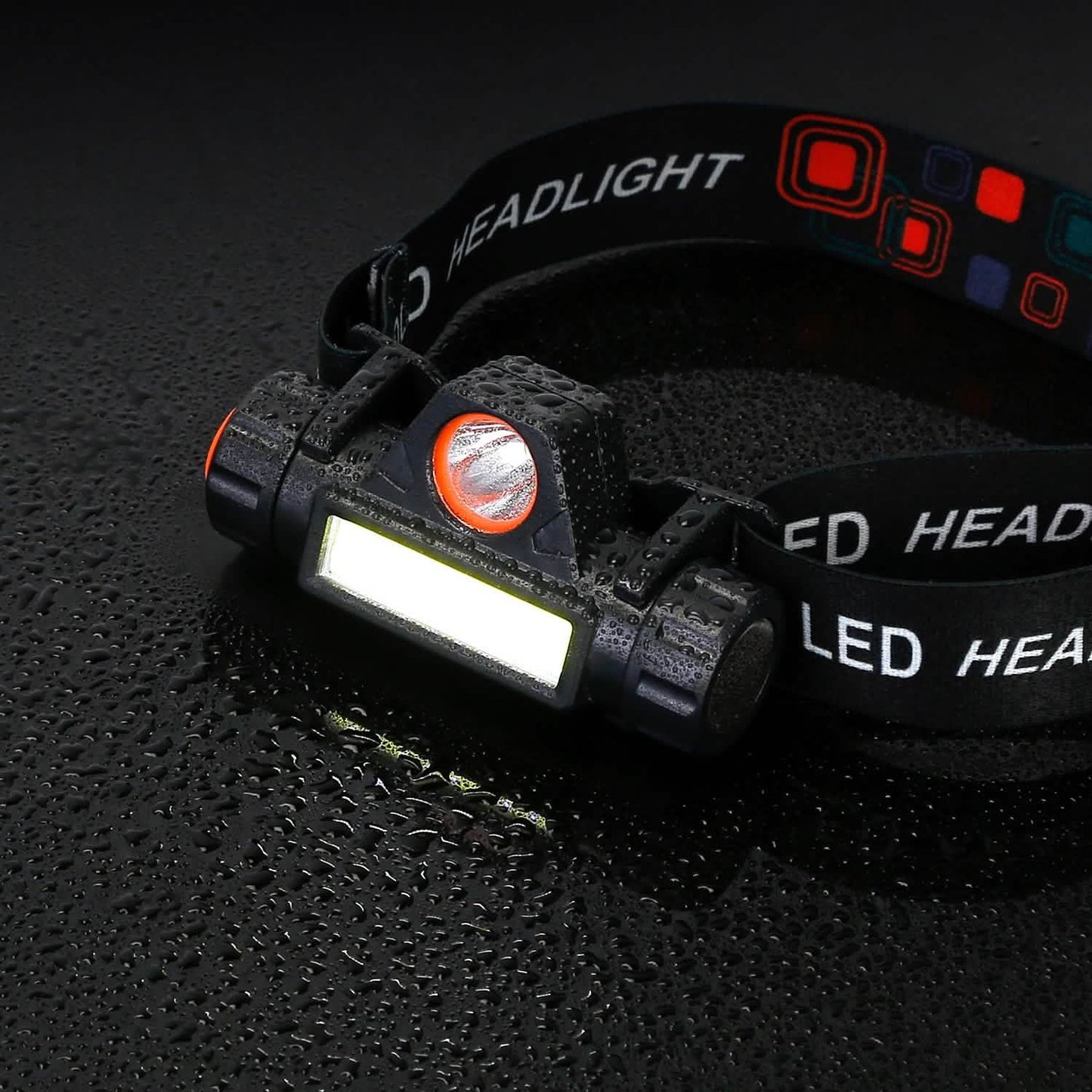 2-Pack: Waterproof Rechargeable Headlamp DailySale
