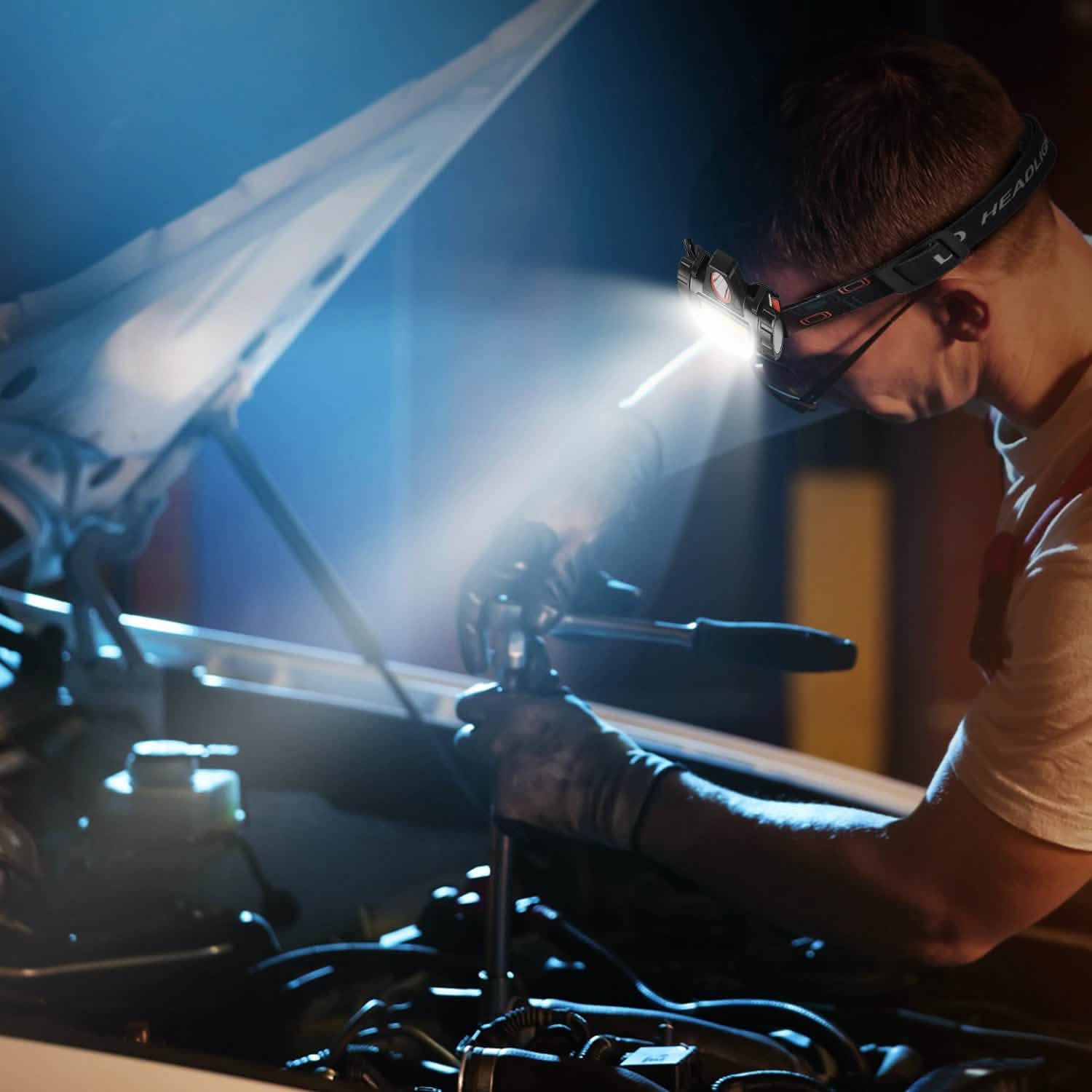 2-Pack: Waterproof Rechargeable Headlamp DailySale