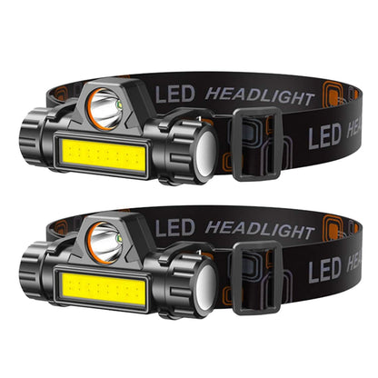 2-Pack: Waterproof Rechargeable Headlamp DailySale