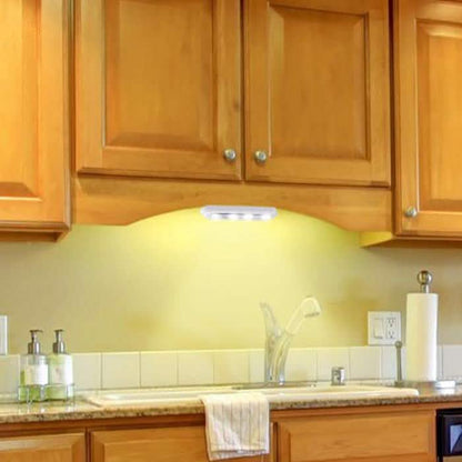 2-Pack: White LED Stick On-Under the Cabinet Lights DailySale