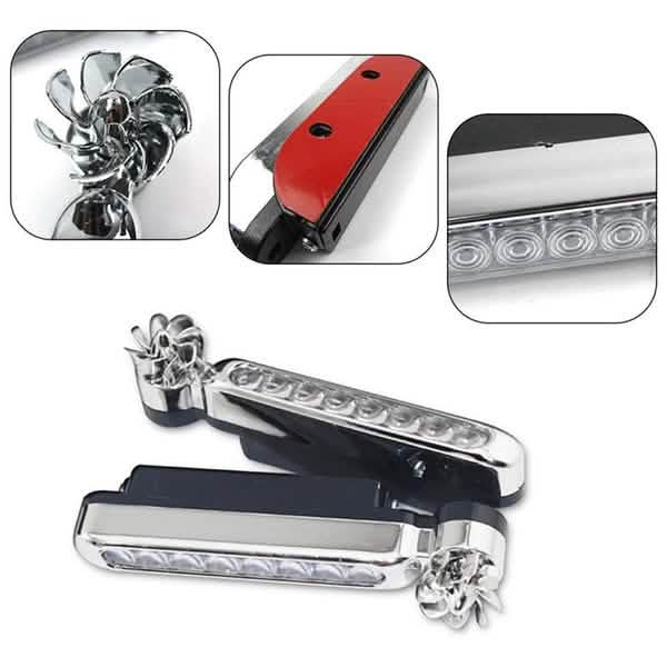 2-Pack: Wind Energy No Need External Power Supply Car DailySale