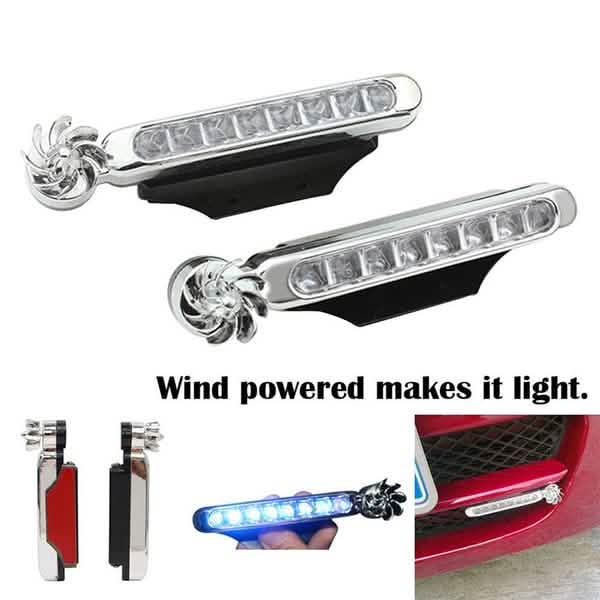 2-Pack: Wind Energy No Need External Power Supply Car DailySale
