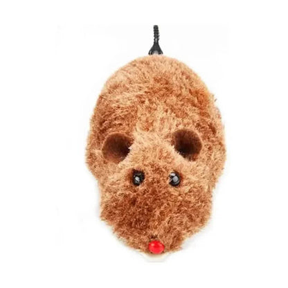 2-Pack: Wind Up Interactive Plush Mouse Toy DailySale