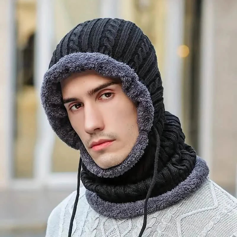 2-Pack: Winter Warm Hat Plus Velvet Knitted Pullover Hat For Men And Women DailySale