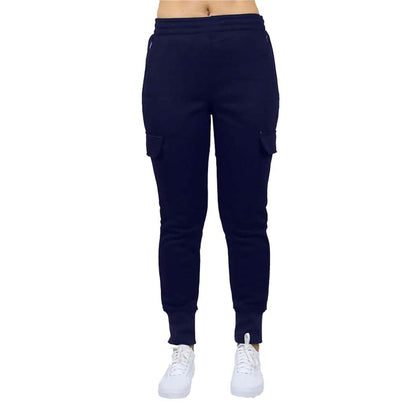 2-Pack: Women's Fleece-Lined Loose-Fit Cargo Joggers DailySale