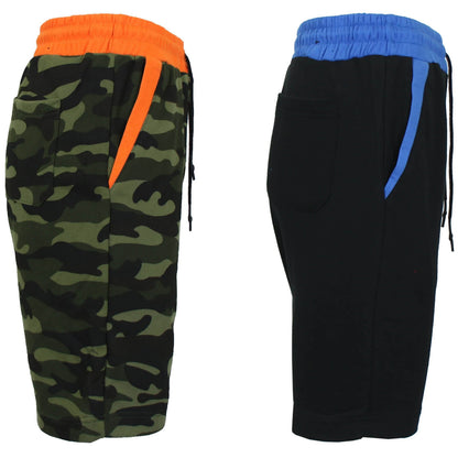 2-Pack: Women's French Terry Jogger Sweat Lounge Shorts DailySale