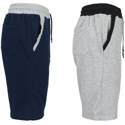 2-Pack: Women's French Terry Jogger Sweat Lounge Shorts DailySale