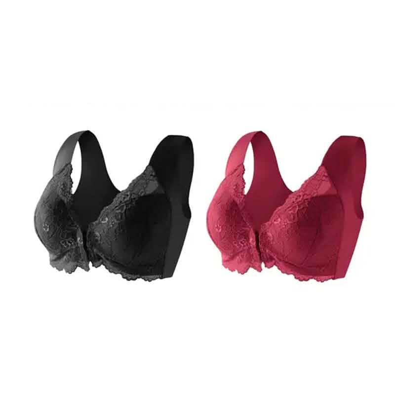 2-Pack: Women's Front Closure Bras DailySale