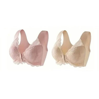 2-Pack: Women's Front Closure Bras DailySale