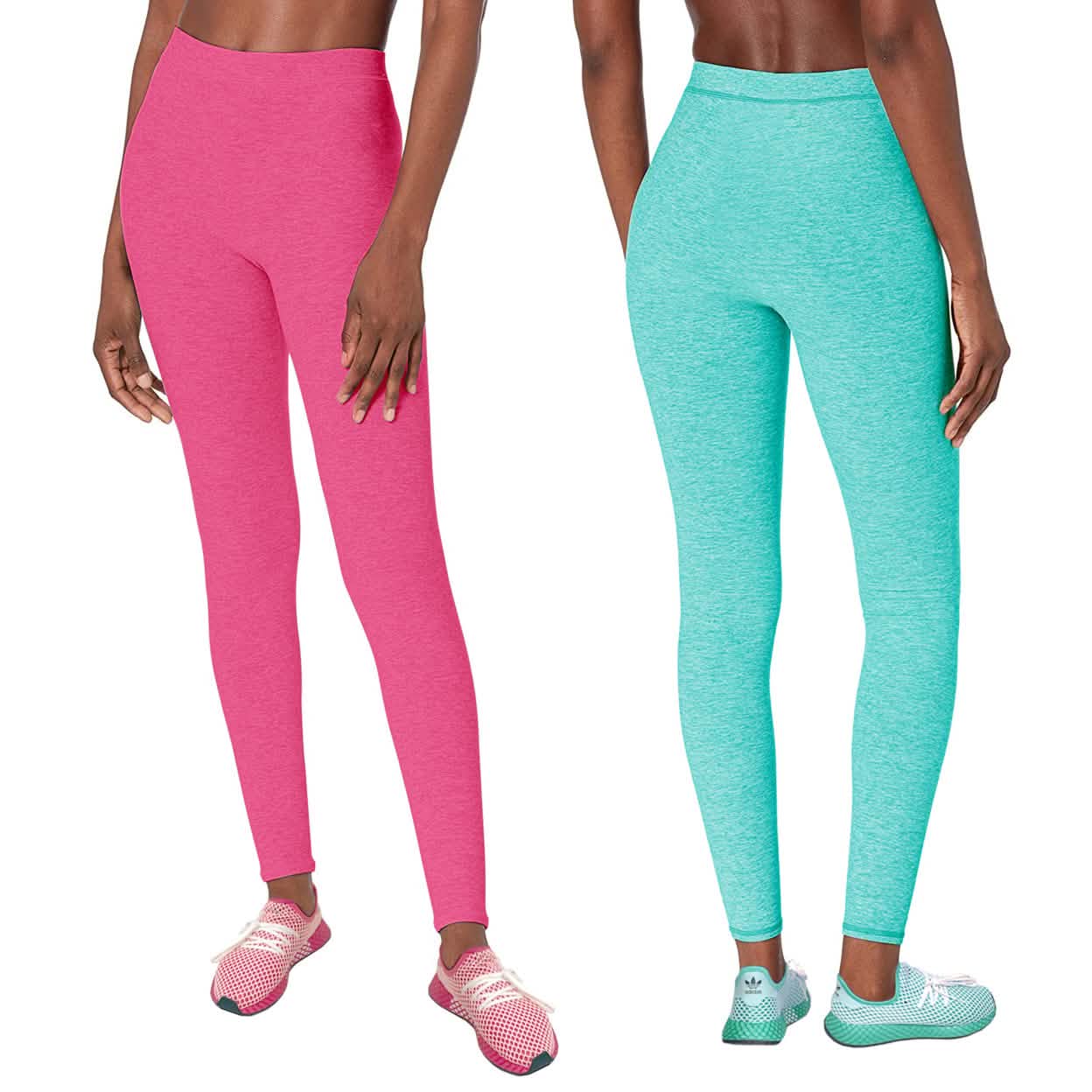 2-Pack: Women's Space Dye Seamless Leggings DailySale