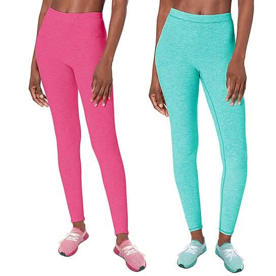2-Pack: Women's Space Dye Seamless Leggings DailySale