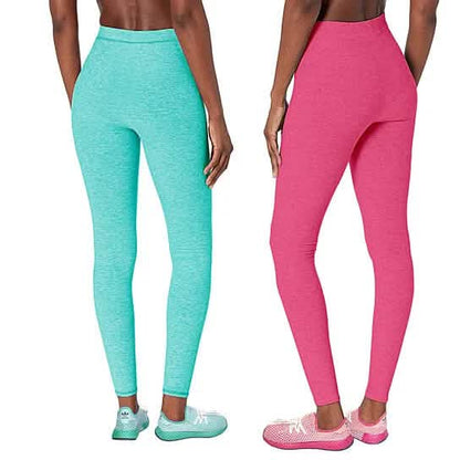 2-Pack: Women's Space Dye Seamless Leggings DailySale