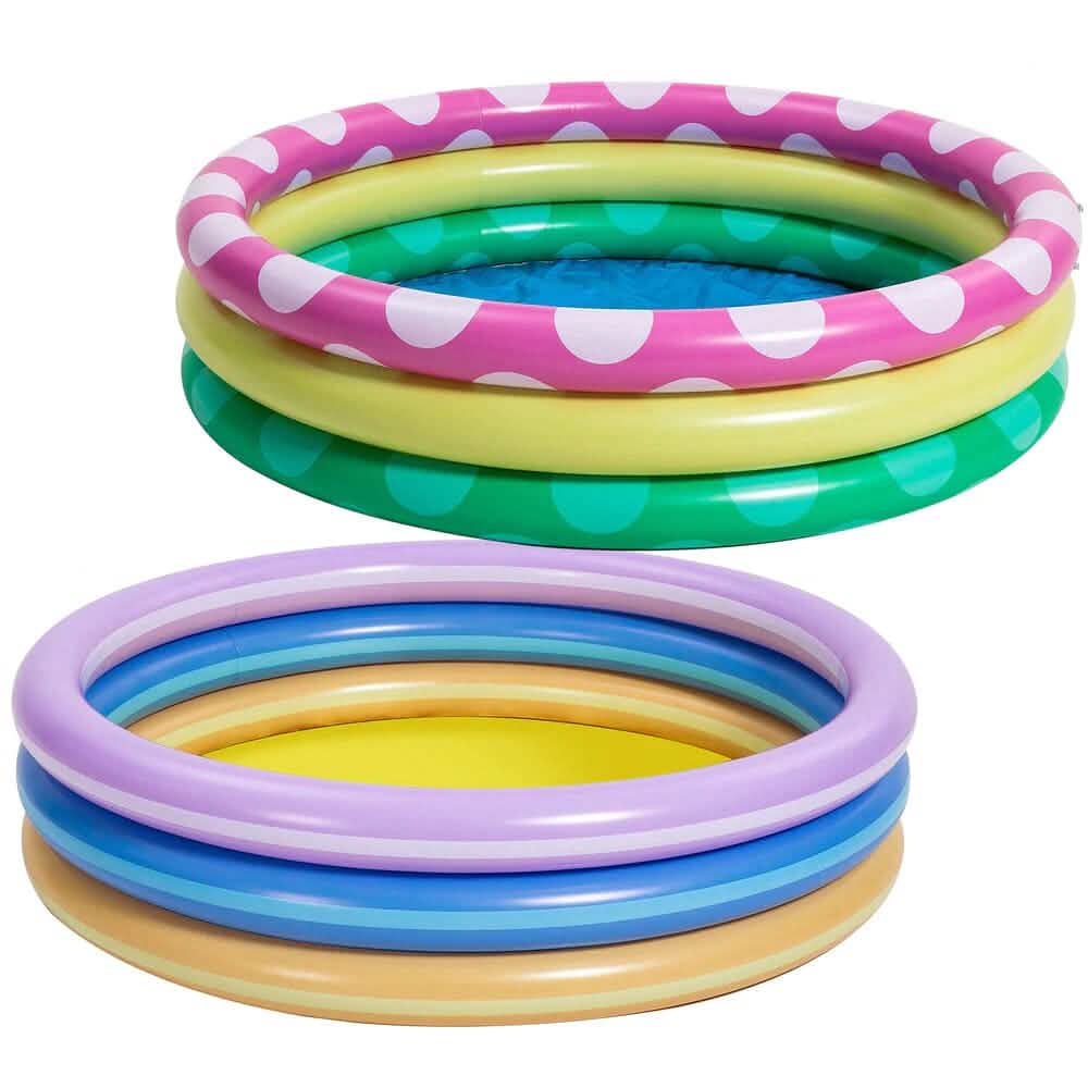 2-Packs: 45inch Milticolor Inflatable Kiddie Pools DailySale
