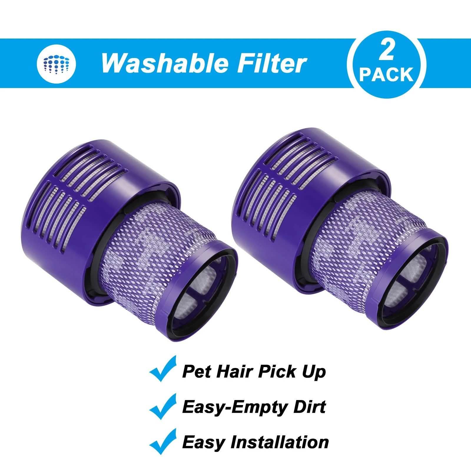2-Packs: Vacuum Filter Replacement for Dyson V10 Series DailySale