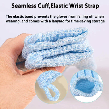 2-Pair: Exfoliating Bath Gloves DailySale