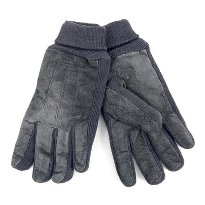 2-Pair: Men's Genuine Winter Gloves with Soft Acrylic Lining DailySale