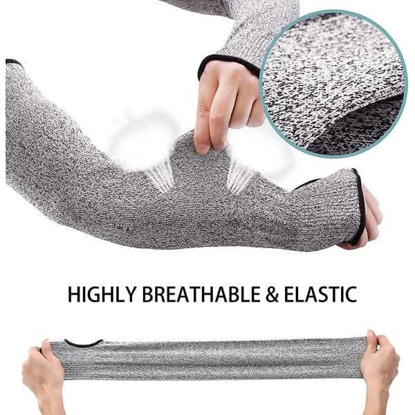 2-Pair: Safety Arm Sleeve Anti Cut Puncture Proof DailySale